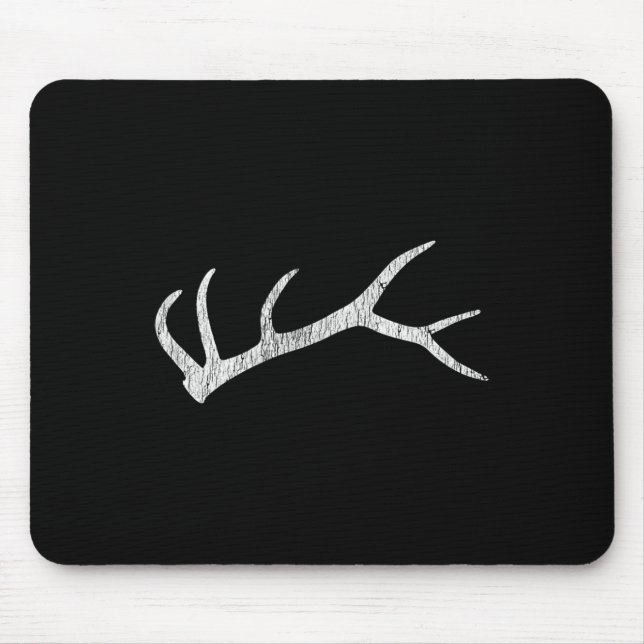 Elk Shed Rack Horn Hunting  Mouse Pad (Front)