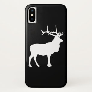 Elk Silhouette iPhone X Case