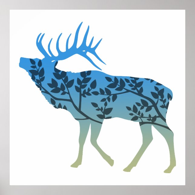 Elk Tree Poster (Front)