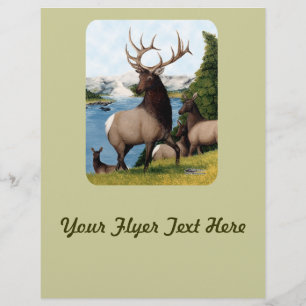 Elk Wapiti Flyer