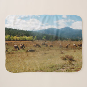 Elk wide angle sherpa blanket