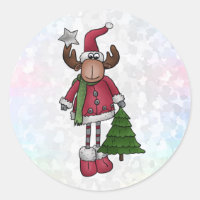 elk with tree