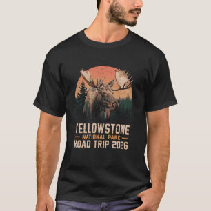 Elk Yellowstone National Park Family Road Trip 202 T-Shirt