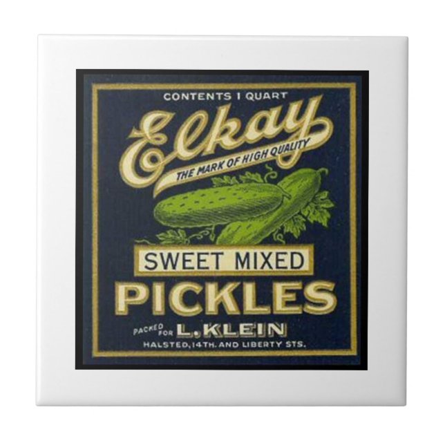Elkay Sweet MIxed Pickles Tile (Front)