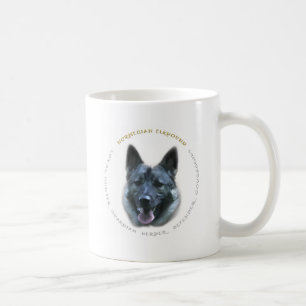 Elkhound Love Coffee Mug
