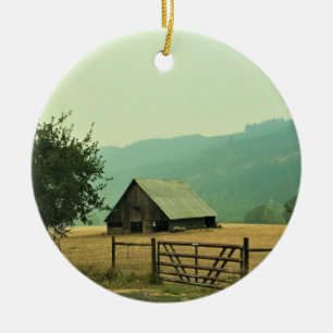 Elkton, Oregon Ceramic Ornament