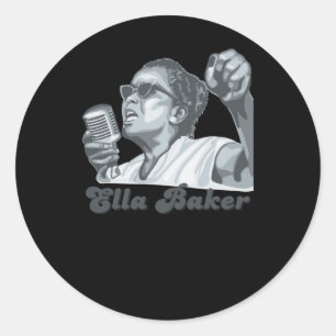 Ella Baker Portrait Sticker