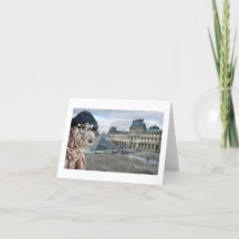 Ella Bella Banana, the Louvre, Paris, France