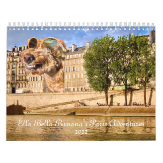 Ella Bella Banana's Paris Adventures 2022 Calendar