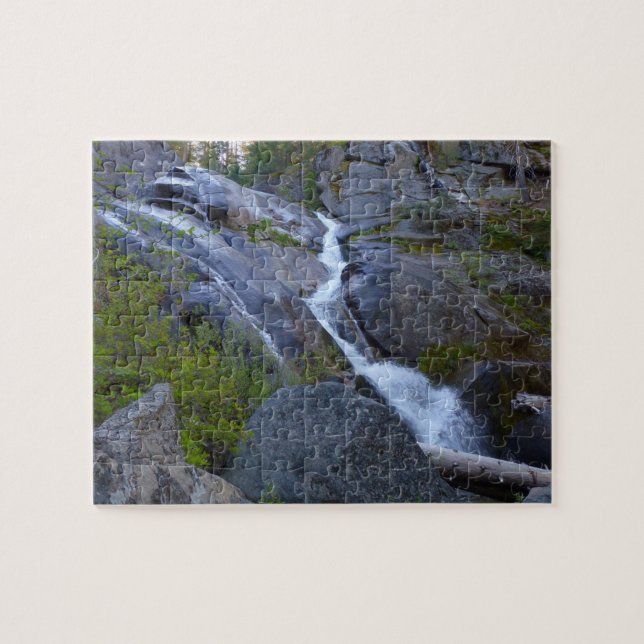 Ella Falls at Sequoia National Park Jigsaw Puzzle (Horizontal)