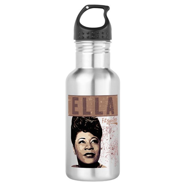 Ella Fitzgerald 532 Ml Water Bottle (Front)