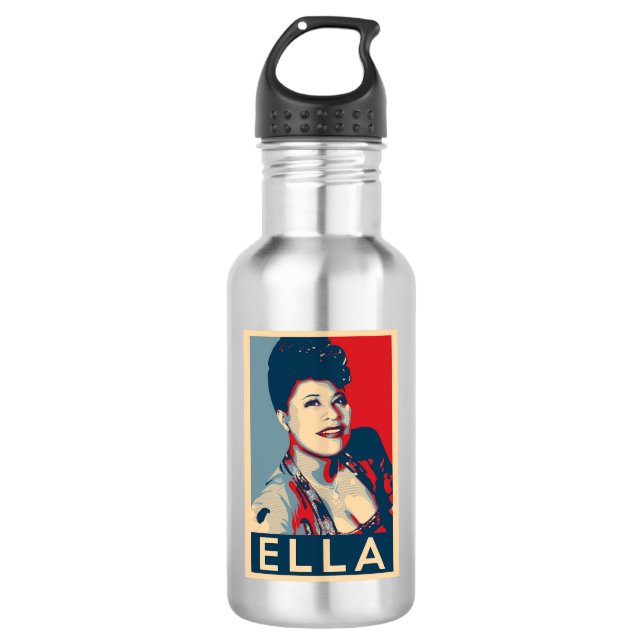 Ella Fitzgerald 532 Ml Water Bottle (Front)