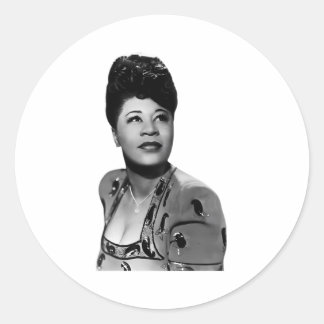 Ella Fitzgerald Classic Round Sticker