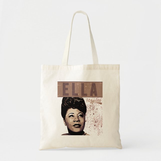 Ella Fitzgerald Tote Bag (Front)