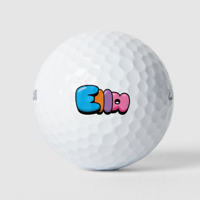 Ella Golf Balls (Front)