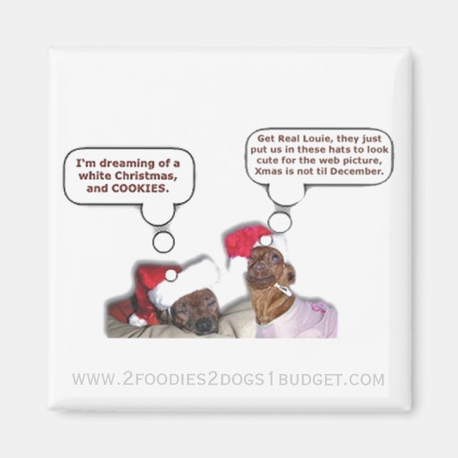 Ella & Louie Discuss Life - Magnet (Front)