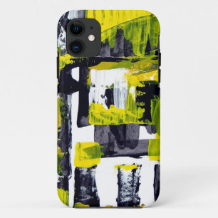 Elle-abstract-010-1620-Original-Abstract-Art-untit iPhone 11 Case