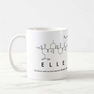 Elle peptide name mug