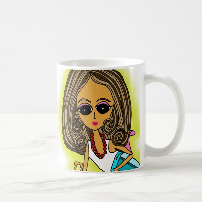 Elle the Traveller Coffee Mug (Right)
