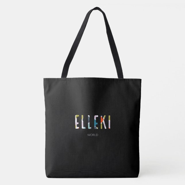 Elleki Camo Tote Bag (Front)