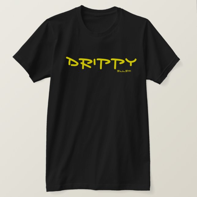 Elleki Drippy #2 (Yellow) T-Shirt (Design Front)