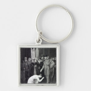 Ellen Douglas showing the ring Key Ring