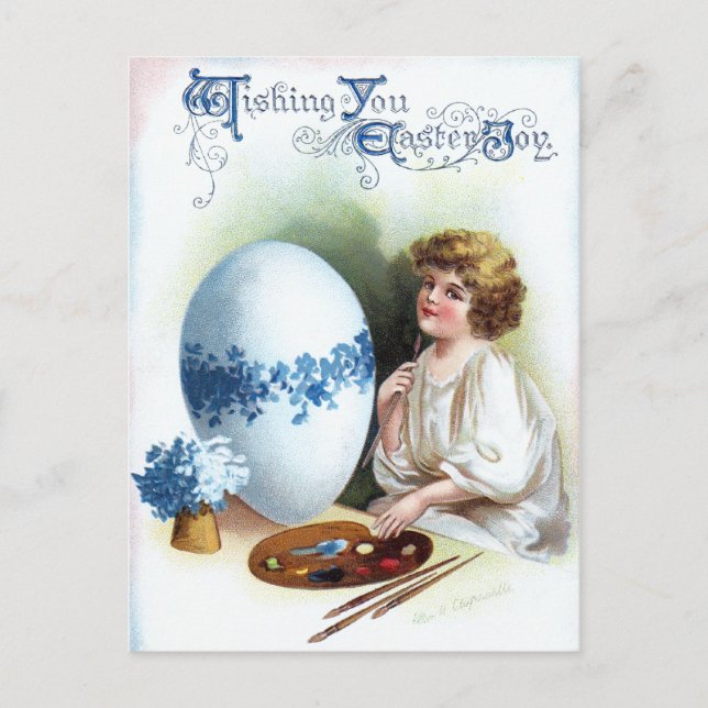Ellen H. Clapsaddle: Easter Egg 3 Holiday Postcard (Front)