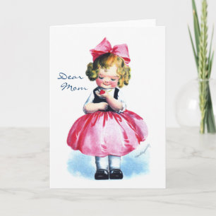 Ellen H. Clapsaddle: Girl with Heart Card