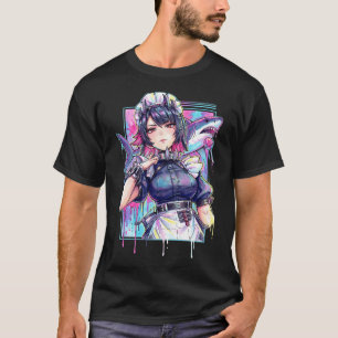 Ellen Joe ZZZ Red Eyes Cool Maid Aesthetic Portrai T-Shirt