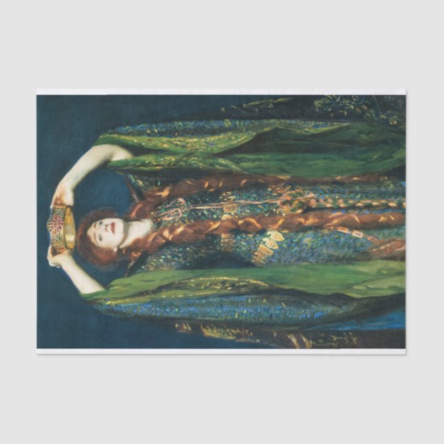 Ellen Terry as Lady Macbeth by John Singer Sargent Tissue Paper (Front)