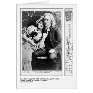 Ellen Terry & Henry Irving in The Vicar of Wakefie