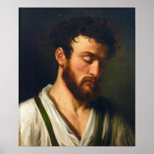 Ellenrieder - Portrait Of A Vicious Young Man Poster