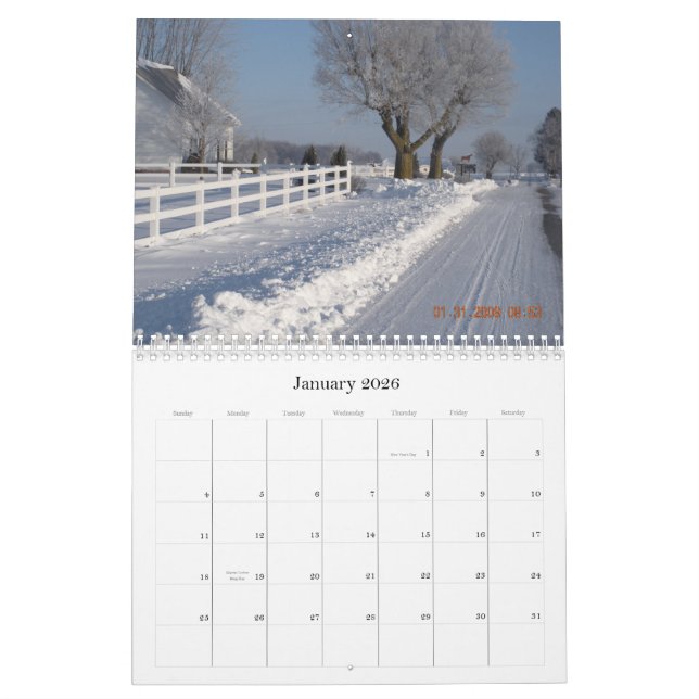 Eller Farm Calendar (Jan 2026)