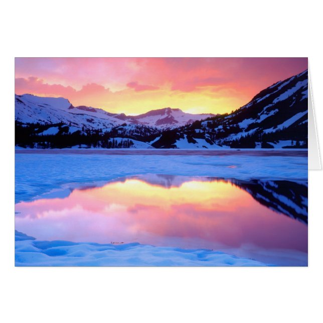 Ellery Lake at Sunset (Front Horizontal)