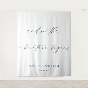 Ellesmere And So The Adventure Begins Backdrop Tapestry