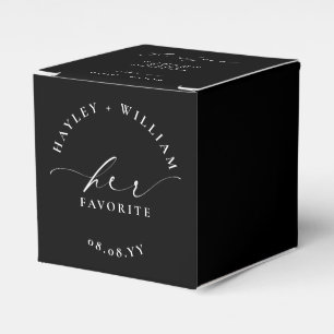 Ellesmere Black Her Favourite Favour Box
