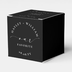 Ellesmere Black Our Favourite Favour Box