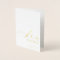 Ellesmere Her Vows Wedding Gold Foil Card