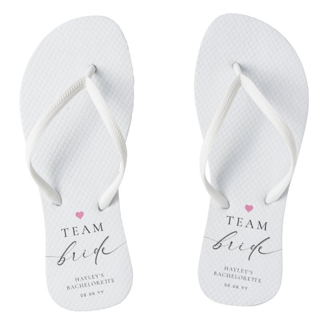 Ellesmere Minimalist Team Bride Thongs (Footbed)