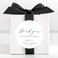 Ellesmere Thank You Wedding Favour