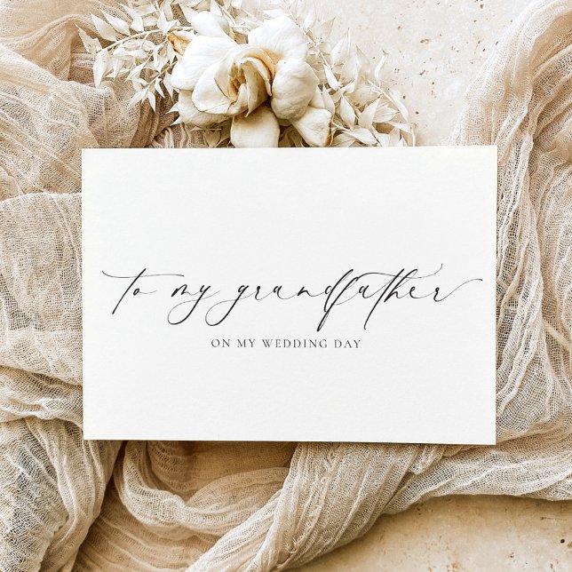 Ellesmere To My Grandfather Wedding Day Card (Creator Uploaded)