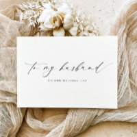 Ellesmere To My Husband Wedding Day