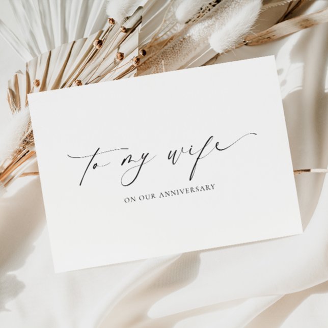 Ellesmere To My Wife On Our Anniversary Card (Creator Uploaded)