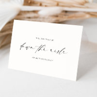 Ellesmere Walk Me Down The Aisle Proposal