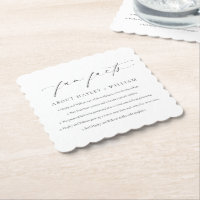 Ellesmere Wedding Fun Facts Scalloped