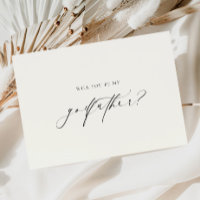 Ellesmere Will You Be My Godfather