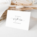 Ellesmere Will You Be Our Witness Proposal Card<br><div class="desc">This Ellesmere wedding card features a modern minimalist design on a white background for a clean and simple look. The script heading is an image that cannot be edited. All of the other text is fully editable. For more advanced customisation of this design, simply select the "Customise It" button above....</div>