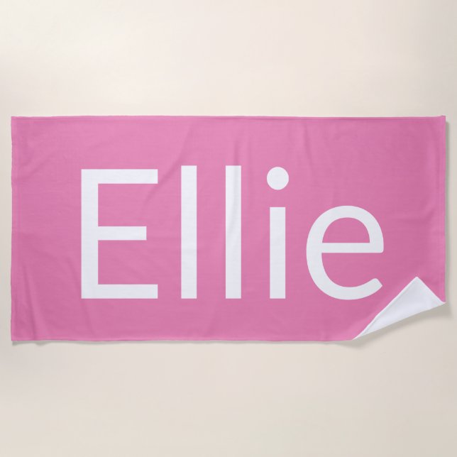 Ellie Beach Towel (Front)