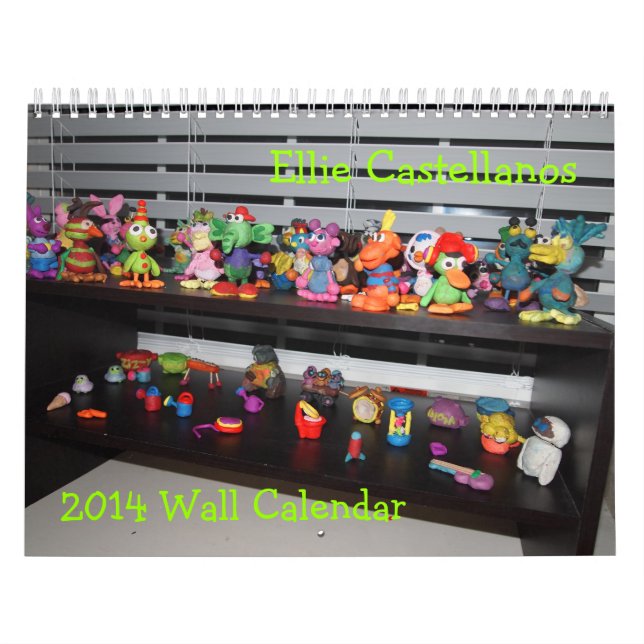 Ellie Castellanos 2014 Wall Calendar (Cover)