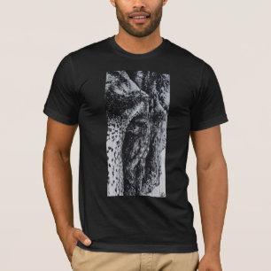 Ellie Elephant Asian Wildlife Jungle Animal Art T-Shirt